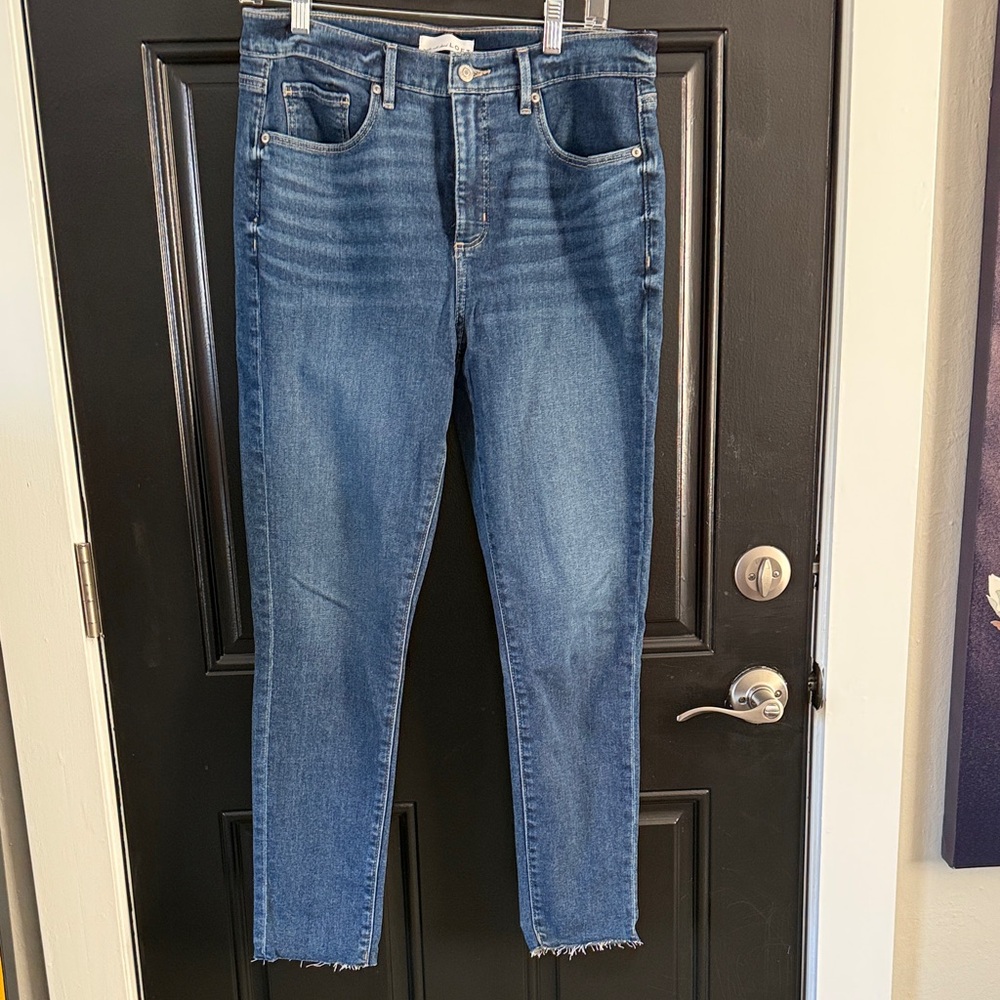 LOFT Blue Ankle Jeans